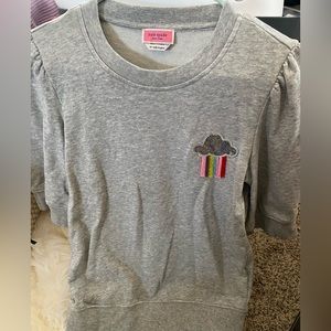 Kate spade rainbow rain cloud sweatshirt